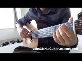 Spanish Guitar Lesson:  Strumming Pattern For Juan Serrano's 'Tempestad'
