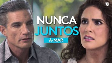 Estrella le advierte a Sergio que nunca será parte de su vida | A.Mar | Capítulo 58