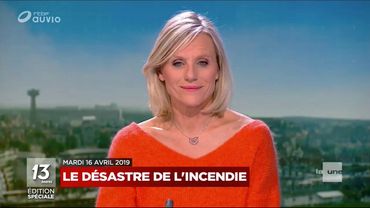 RTBF La Une - 13h Édition spéciale - 16/04/19