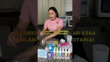 Recomendo você usar essa bailarina na confeitaria!Melhor bailarina?Bailarina boa e barata?