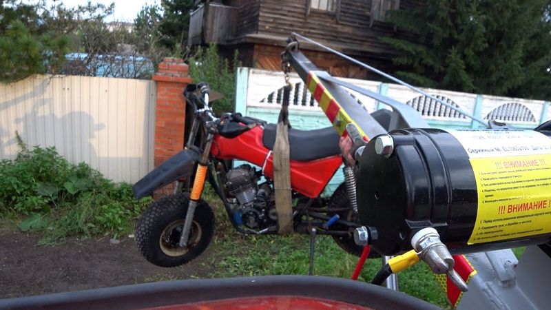 НЕОБЫНЫЙ МОТ КУПИЛ, КРАН ТЕСТИМ, ЧИРОК ЧИНИМ...