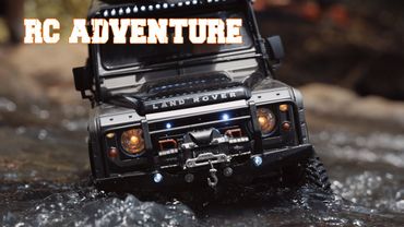 E3S-RC LAND ROVER D90 Boom Racing LAND CRUISER LC70 Killerbody / RC Adventure/ Waterfalls /Trail Run