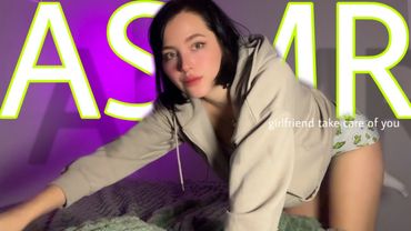 ASMR Girlfriend Helps You Sleep | Massage & Countdown