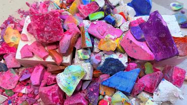 Pebbles with fresh Blocks 💕￼