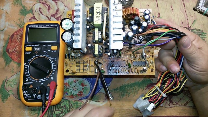 Как отремонтировать компьютерный блок питания