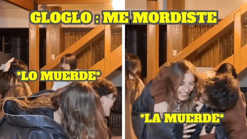 GLOGLO Y EMI SE MUERDEN EN EL AIRBNB