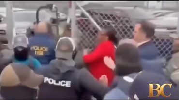 New Jersey Rep. LaMonica McIver faces felony assault charge in conflict at ICE facility