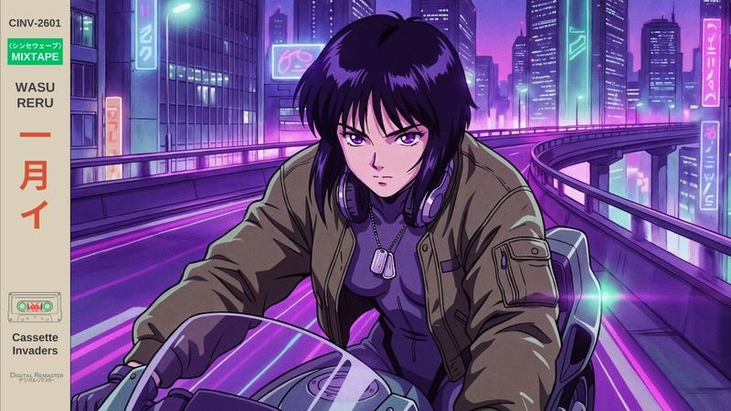 WASURERU (2601) | Synthwave Nightdrive: Outrun Retrowave Drift for Coding & Focus