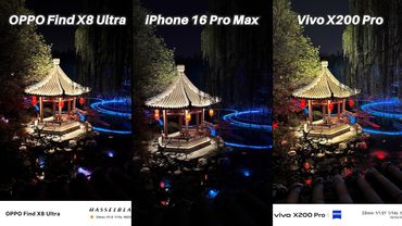 OPPO Find X8 Ultra Vs iPhone 16 Pro Max Vs Vivo X200 Pro Camera Comparison