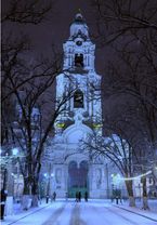 Сказочная, снежна атмосфера в Астрахани ❄️