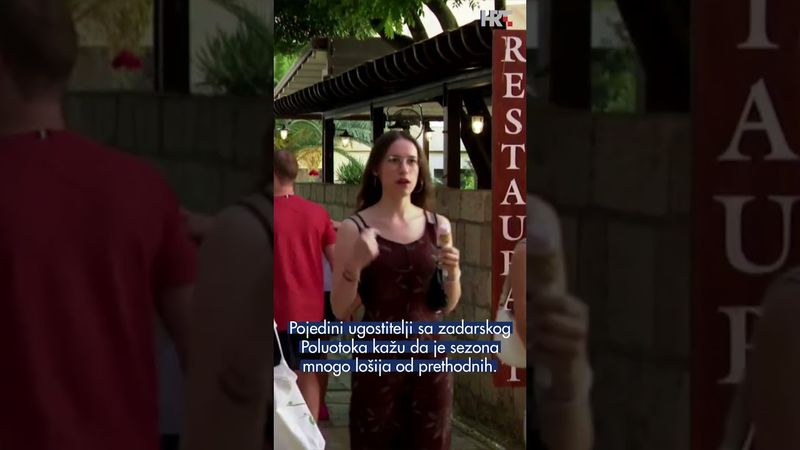 Rijetki turisti dolaze u restorane, a kad dođu potroše znatno manje