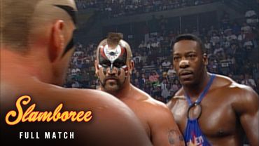 FULL MATCH: Booker T & Road Warrior Animal vs. Lex Luger & Road Warrior Hawk: Slamboree 1996
