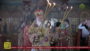 Всенощное бдение в ташкентском кафедральном соборе Успения Пресвятой Богородицы