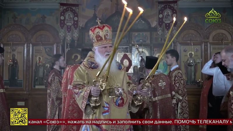 Всенощное бдение в ташкентском кафедральном соборе Успения Пресвятой Богородицы