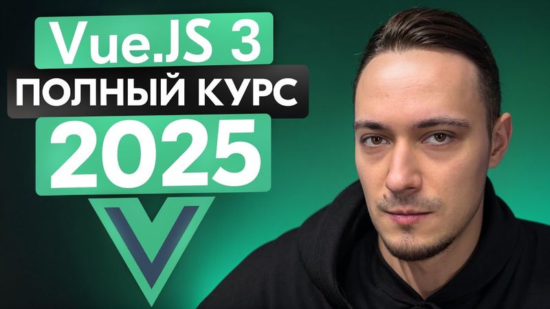 Vue JS с Нуля - Полный курс для начинающих С ПРАКТИКОЙ (2025)