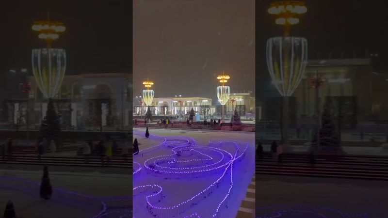 Каток на ВДНХ #каток #вднх #москва