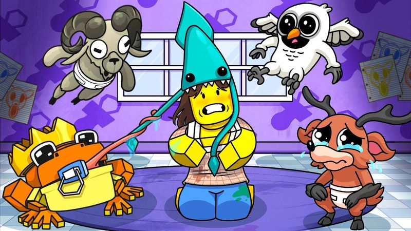 99 Nights, But They're BABIES?! (Cartoon Animation)