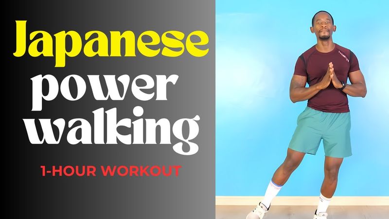 JAPANESE POWER WALKING WORKOUT to Lose Stubborn Belly Fat - 1 Hour