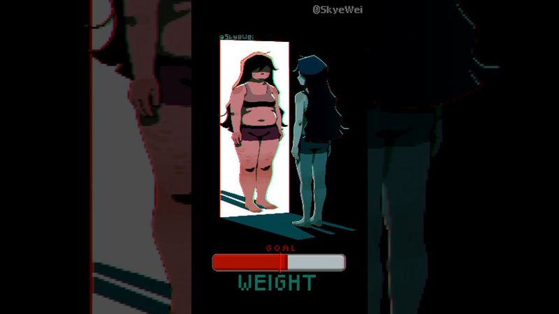 THINNER! THINNER! THINNER! #originalart #animation