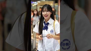 多慧在韓國竟然還能買到台灣的高中制服？😲  #이다혜 #李多慧 #fancam #cheerleader #cheerleading #cpbl #味全龍 #美女 #sony