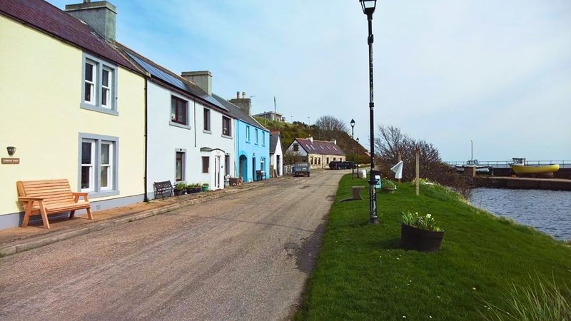 Helmsdale Village Walk, Scottish Countryside 4K