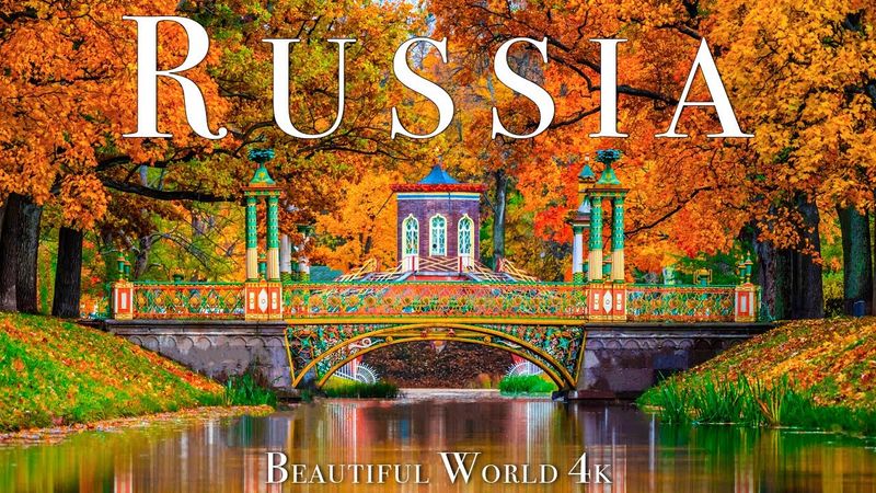 Russia 4K Nature Relaxation Film - Meditation Relaxing Music - Amazing Nature