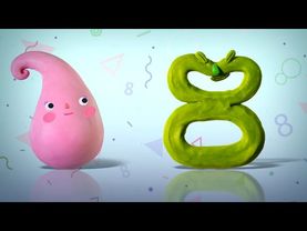 Циферки Пластилинки - Восьмёрка - 8 - Союзмультфильм 2019 HD