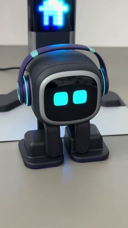 "EMO" the new member of my Robots family from @EMORobot  الفرد الجديد...