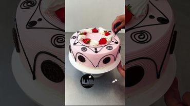 sencillo decorado de torta