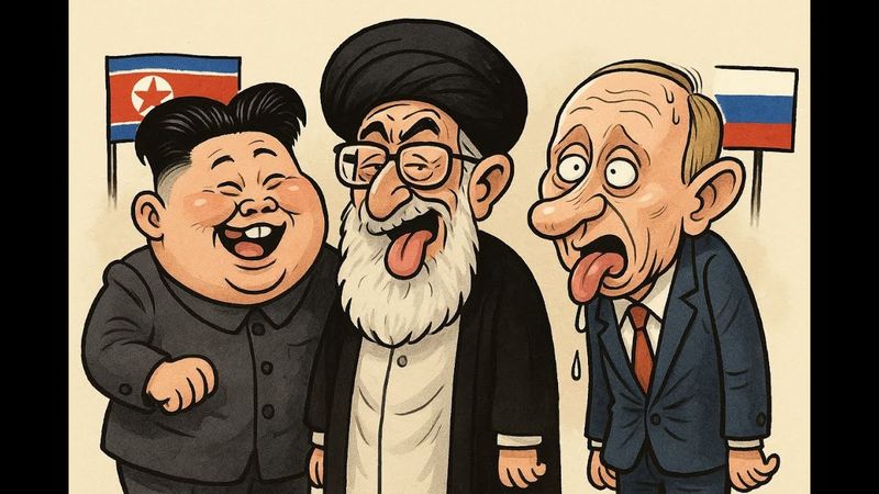 Ось зла-рф, сев.корея,Иран- отличная компания