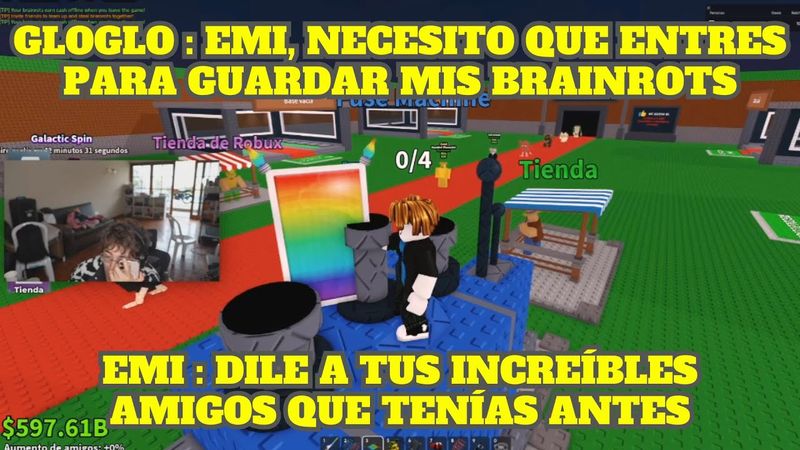 GLOGLO DESPIERTA A EMIKUKIS PARA QUE ENTRE A ROBLOX Y ELLA LO MANDA A LA MRD