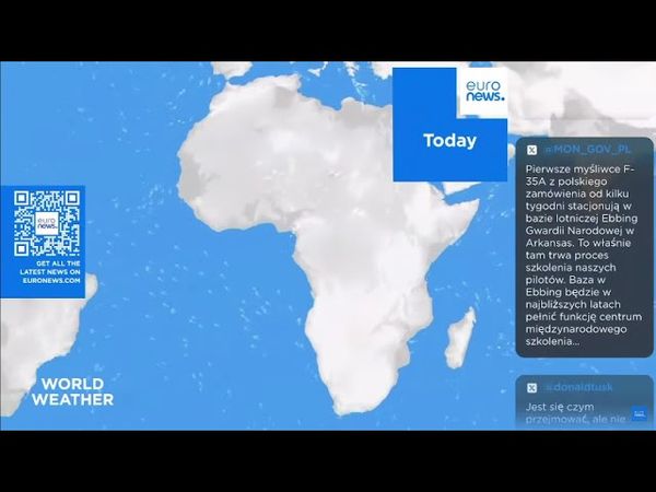 Euronews Polska - Pogoda na świecie - 2025-02-01