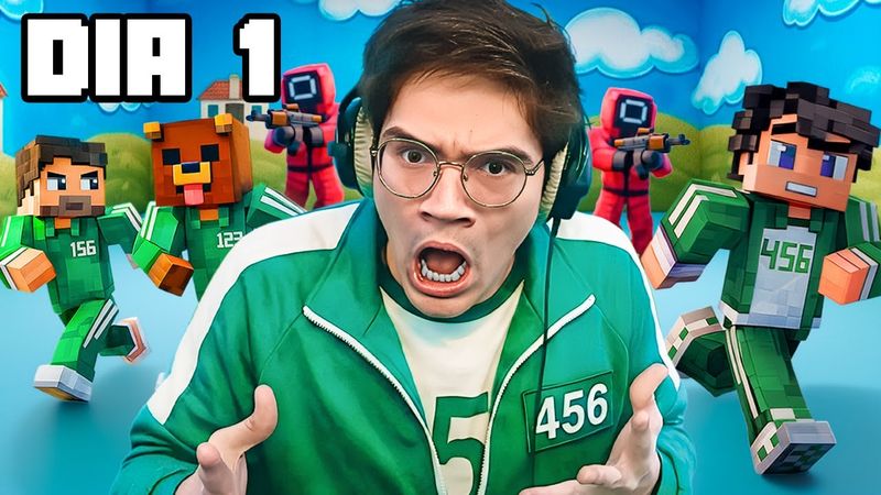 LOS ÚLTIMOS SQUID CRAFT GAMES 🦑 | DÍA 1