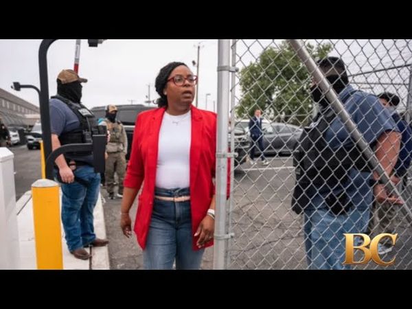 US Rep. LaMonica McIver to be arraigned on assault charges stemming from immigration center visit