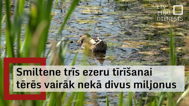 Smiltenes novads tīrīs publiskās ūdenstilpes; iedzīvotāji neapmierināti par izmaksām