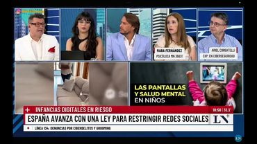 ¿Es posible frenar el avance digital en la infancia? 🚫📱 - Mi participación en #lanacionmas