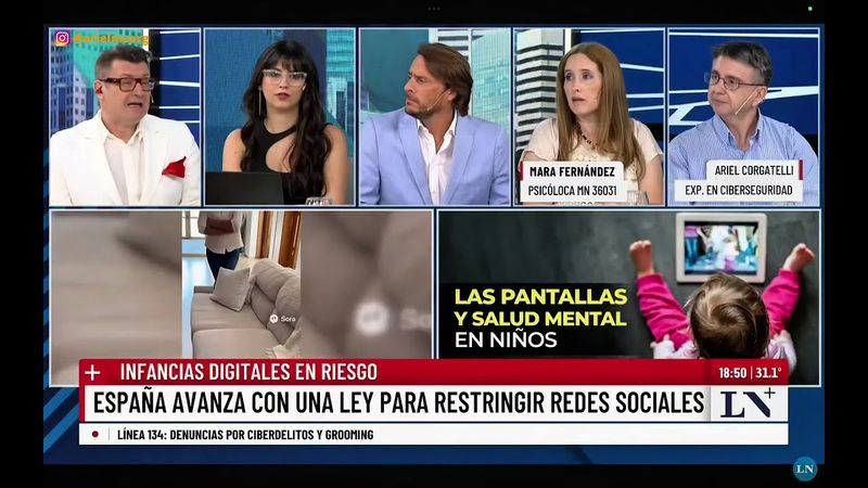 ¿Es posible frenar el avance digital en la infancia? 🚫📱 - Mi participación en #lanacionmas