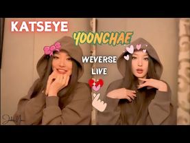 ✨(ALL SUB) KATSEYE YOONCHAE WEVERSE LIVE 😍😘💖 (12.01.25) #weverselive #weverse #katseye