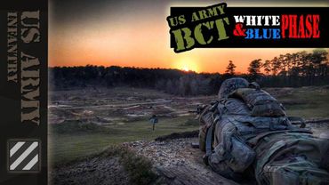 US Army BCT. White and Blue Phases. Белая и Голубая фазы буткемпа Армии США.