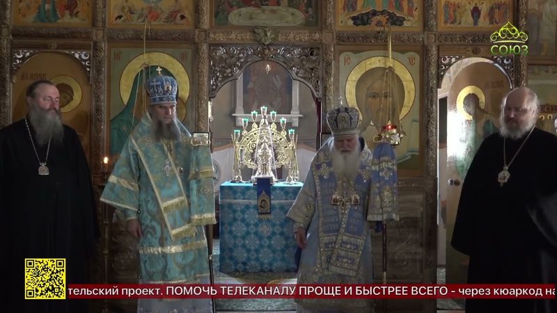 Божественная литургия в Свято-Троице Никольском женском монастыре Ташкента