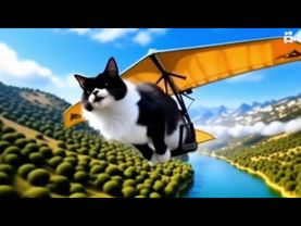 Мой дельтаплан. Котоклип. Поёт Валерий Леонтьев.