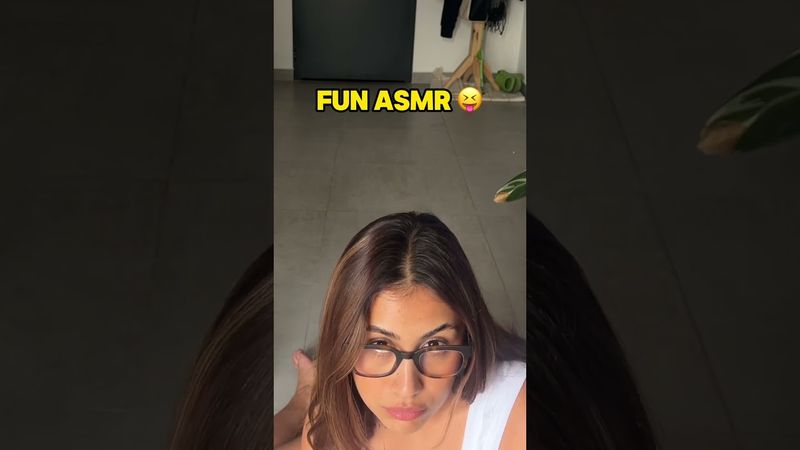 Fun ASMR 🤭 #asmr #relax #tingles #tinglytriggers