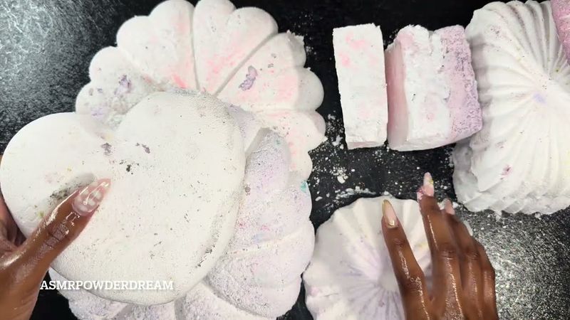 Pink and white softies