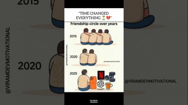 “Friends Then 😔 Now 📱” #successmindset