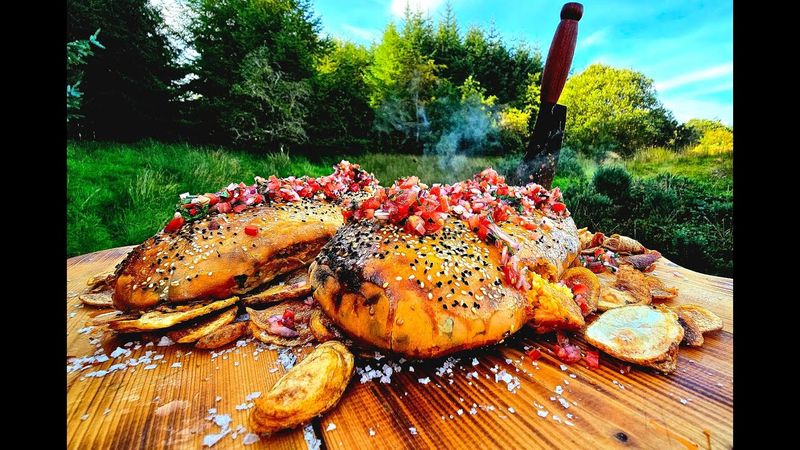 One meal a day XXL Chimichangas Low Calories😏 You have to try it (ASMR Cooking, Relaxing Sounds)