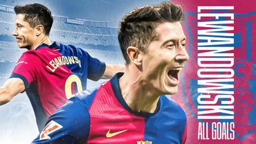 ALL LEWANDOWSKI Goals in LALIGA EA SPORTS 2024/25