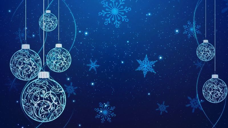 Новогодний фон-футаж - 28