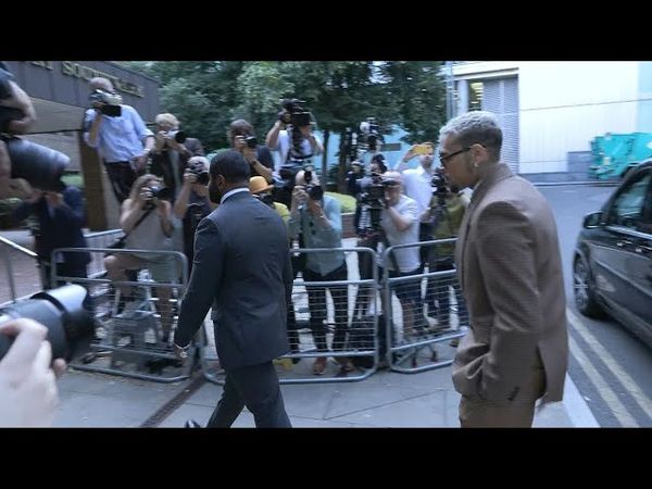 US R&B artist Chris Brown arrives at UK court for assault plea | AFP