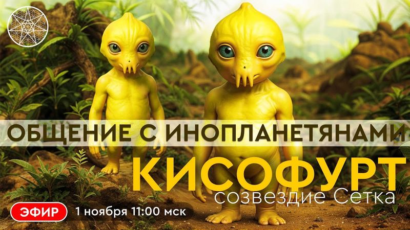 Планета Кисофурт, созвездие Сетка. Общение с инопланетянами