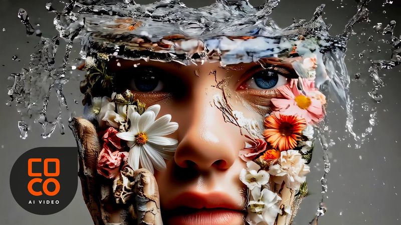 [4K] Aqua Mirage Beat! (Surreal AI Dance) | Official AI Music & Art Film